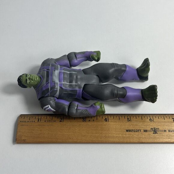 Marvel Avengers Hulk 6" Inch Deluxe Figure Power Suit Infinity Gauntlet - Picture 4 of 4